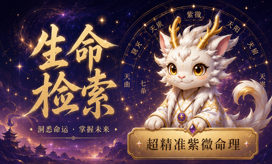 生命检索，洞悉命运，掌握未来，超精准紫微命理